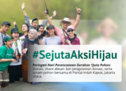 Wujudkan #SejutaAksiHijau, Tanam Pohon Hari Ini!