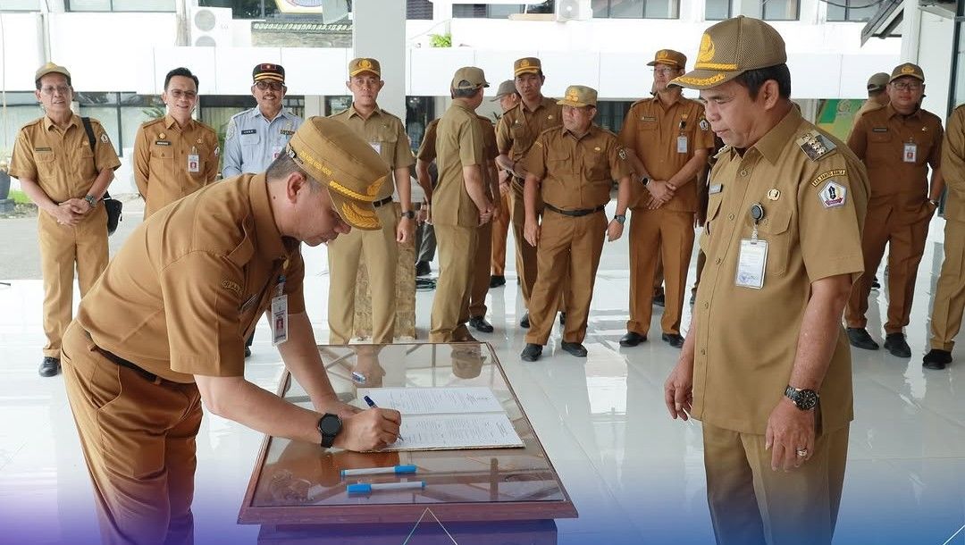 Bappelitbang Barito Kuala Tegaskan Pentingnya Perjanjian Kinerja untuk Pencapaian Target Pembangunan