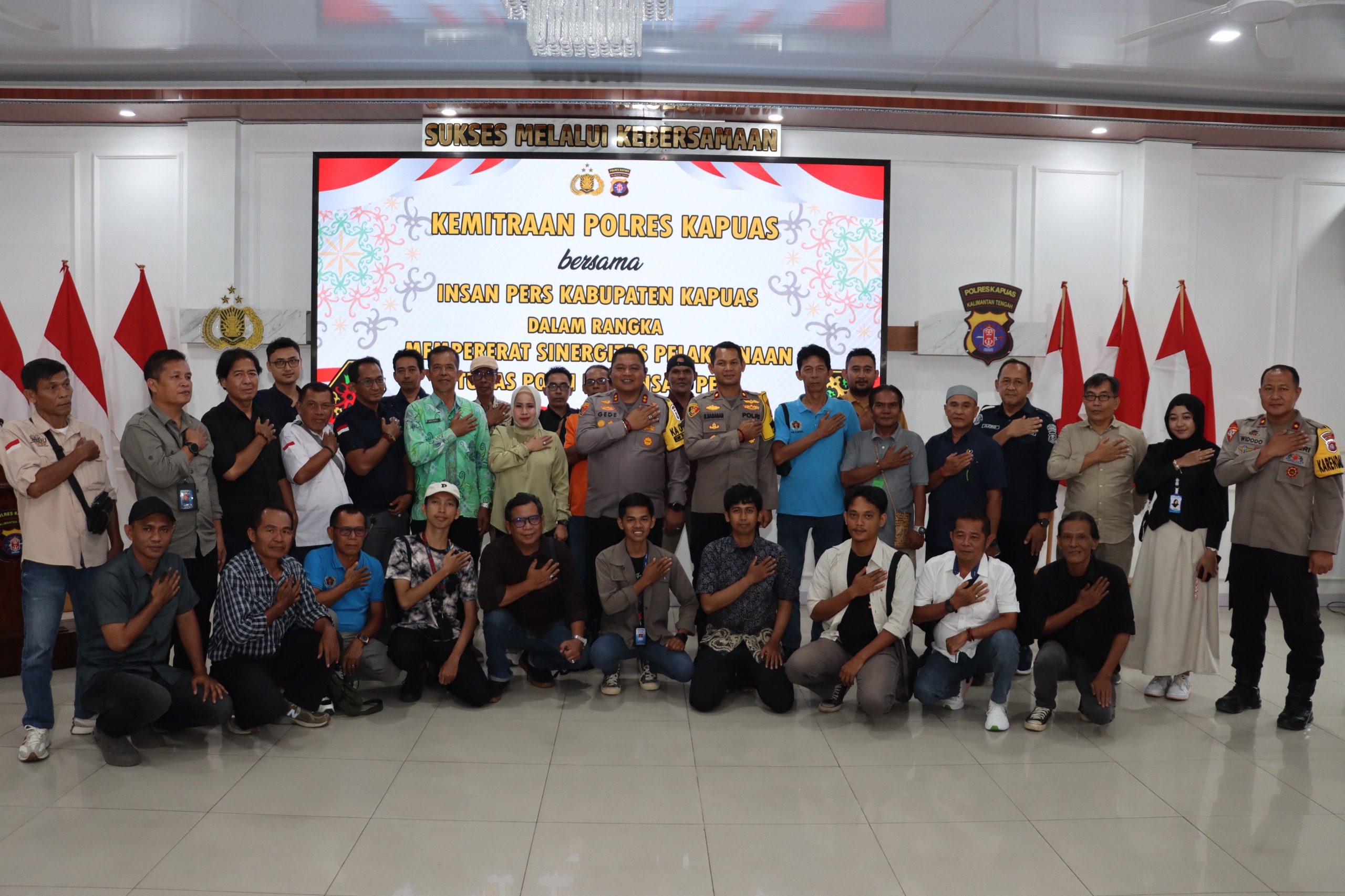 Kapolres Kapuas Gelar Silaturahim Dengan Insan Pers se-Kabupaten Kapuas