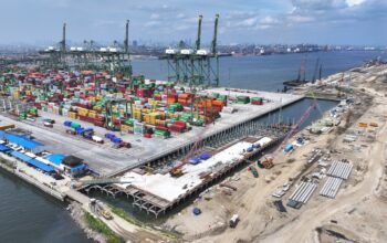 Proyek PTPP, Pembangunan Terminal Kalibaru Tahap 1B di Pelabuhan  Tanjung Priok Capai 75%