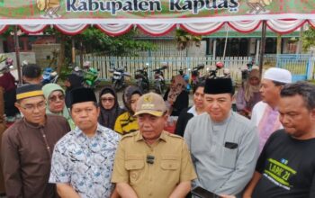 Bupati Kapuas Apresiasi Antusias pelaku UMKM “Bazar Ramadan”