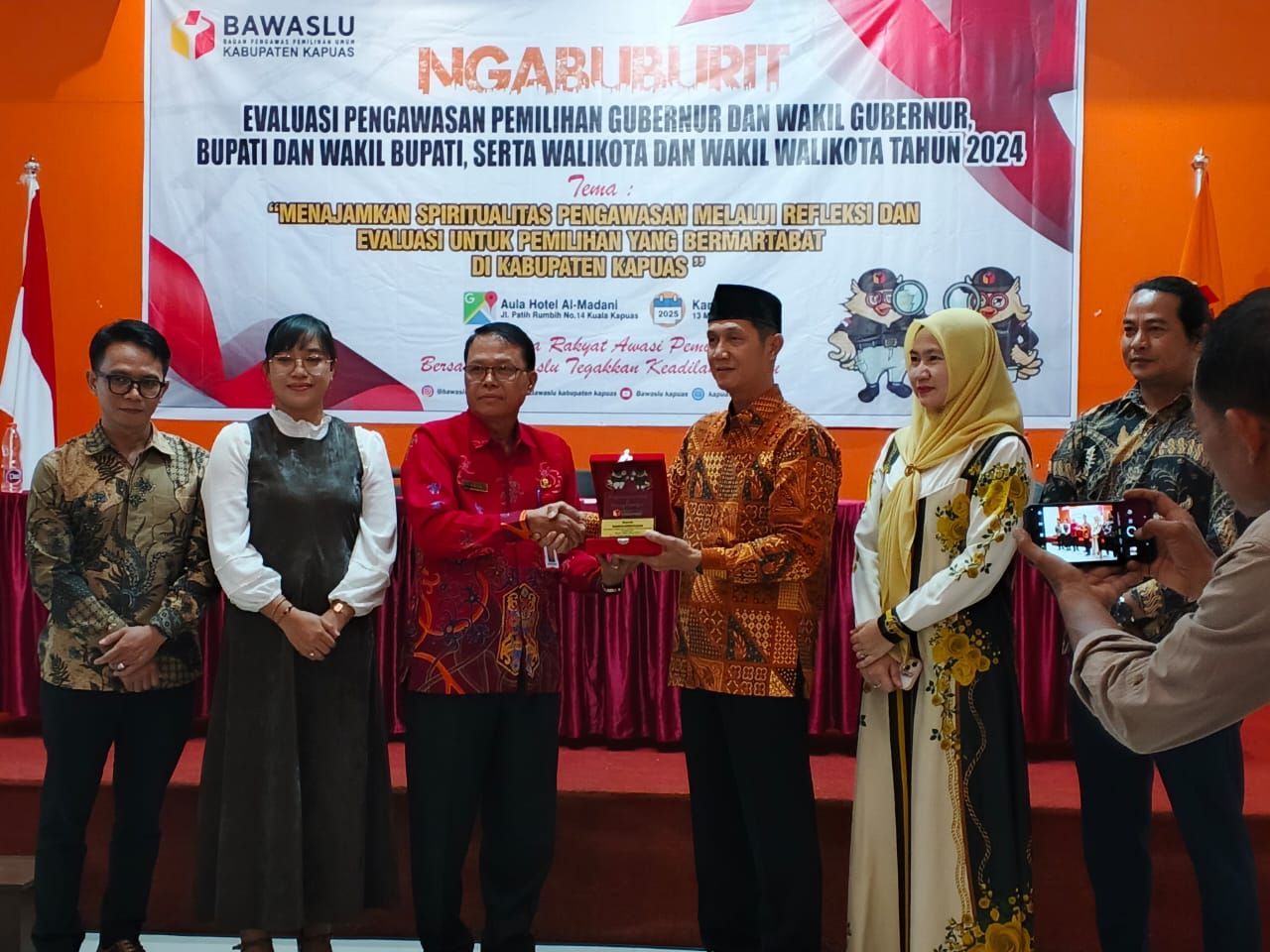 Bawaslu Kapuas Gelar Acara Ngabuburit Bersama Stakeholder Pelaksana Pengawasan Pilkada Serentak 2024