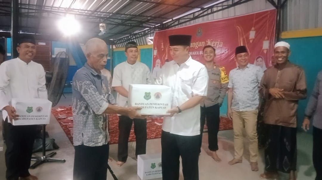 Wabub Kapuas Dodo SP, Safari Ramadan ke Desa Pujon, Kecamatan Kapuas Tengah