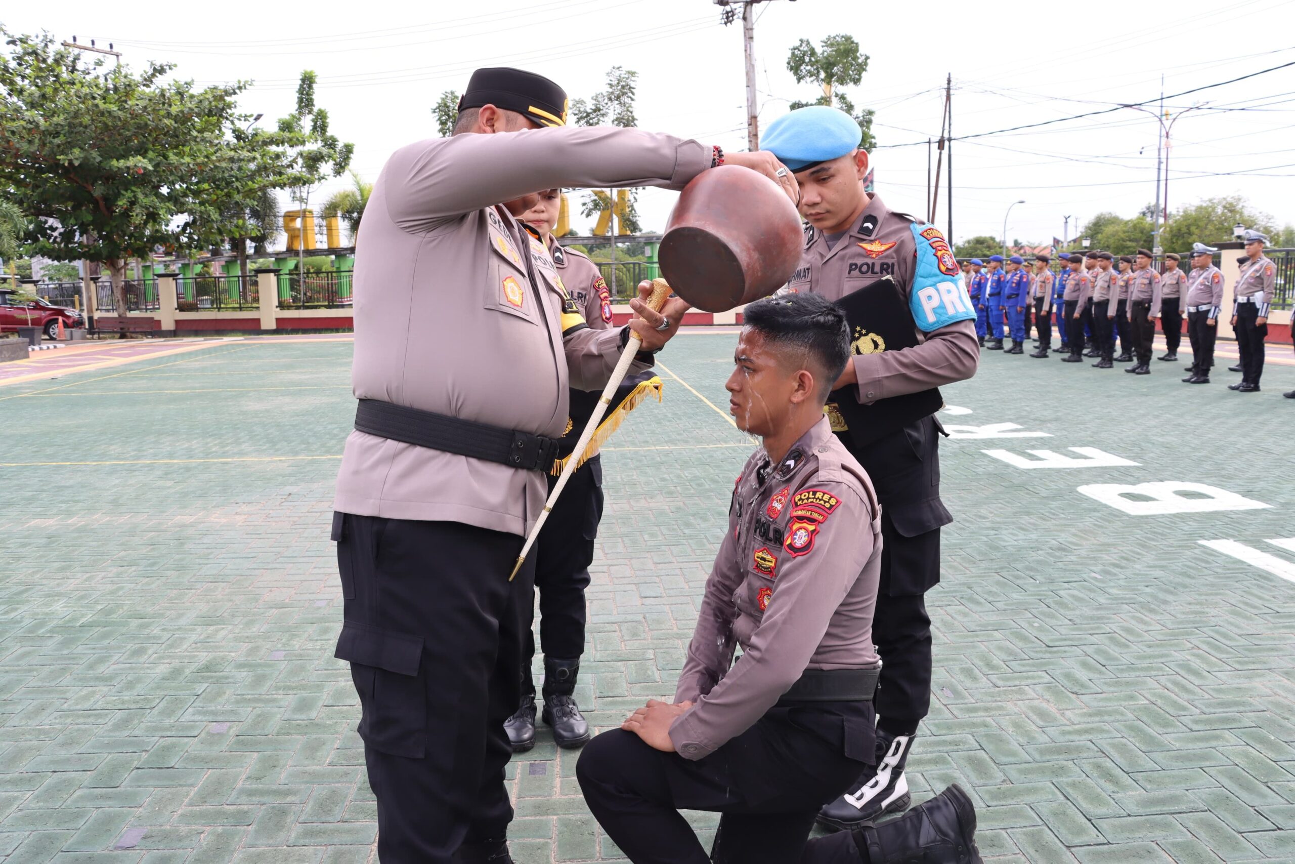 22 Bintara Remaja Diterima Penugasannya di Polres Kapuas