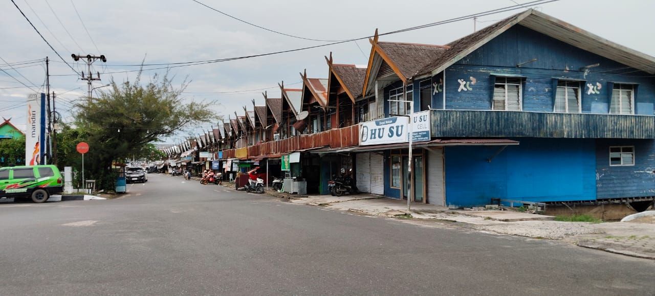 Komplek Pertokoan Pasar Baru Kapuas Akan direlokasi ke Lokasi Strategis