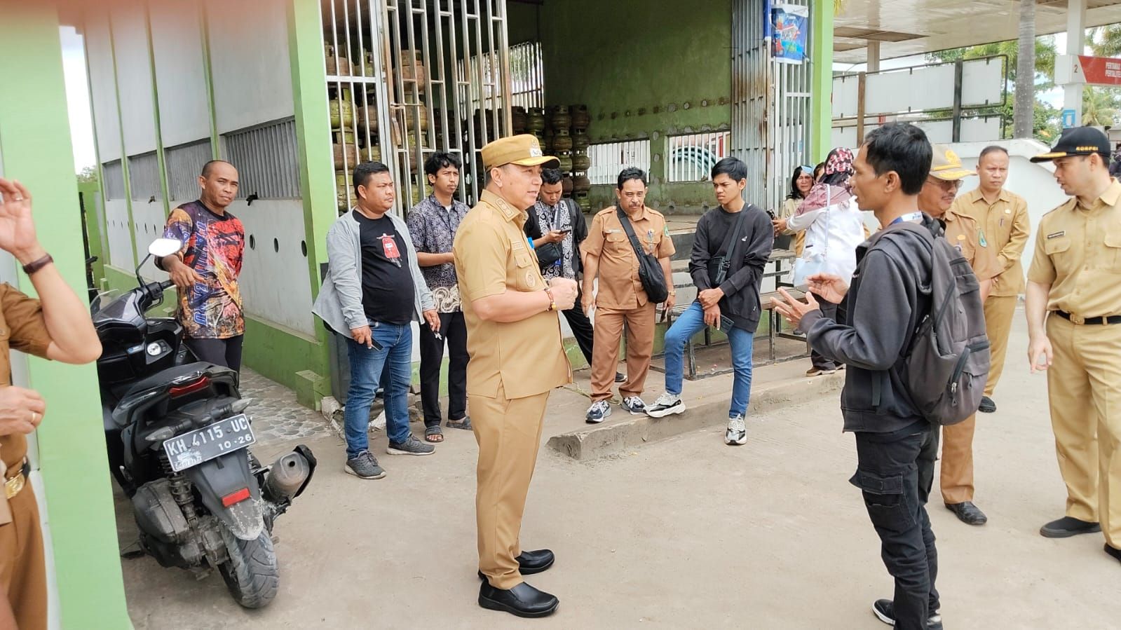 Agen LPG PT Lima Yatim Bersaudara,di Kunjungi Wabub Kapuas” Dodo,. SP