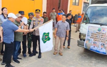 Bupati dan Wakil Bupati Kapuas, Berangkatkan Bantuan Logistik dan Obat Obatan Bantu Warga Terdampak Banjir di 4 Kecamatan