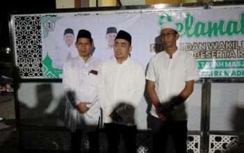 Safari Ramadhan Wakil Bupati Barito Kuala, Serahkan Bantuan di Masjid Raudathul Jannah