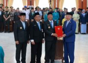 Terima SK dan Memori Jabatan, Bupati Bahrul : Terima Kasih Pak Dinansyah