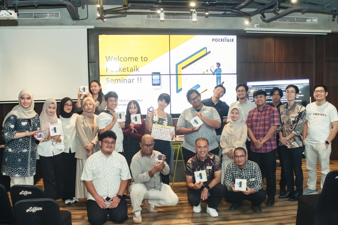 Pocketalk Hadir di Jakarta & Bali: Solusi AI Translation Terbaru di Event ‘Speak the Language of Your Guests’