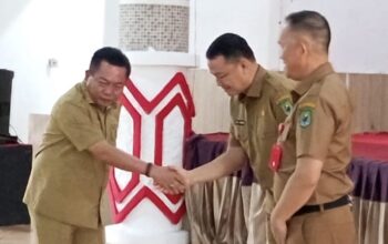 Sertijab Sekda Kapuas, Ini Pesan Bupati Kepada Pj. Sekda Usis I Sangkai