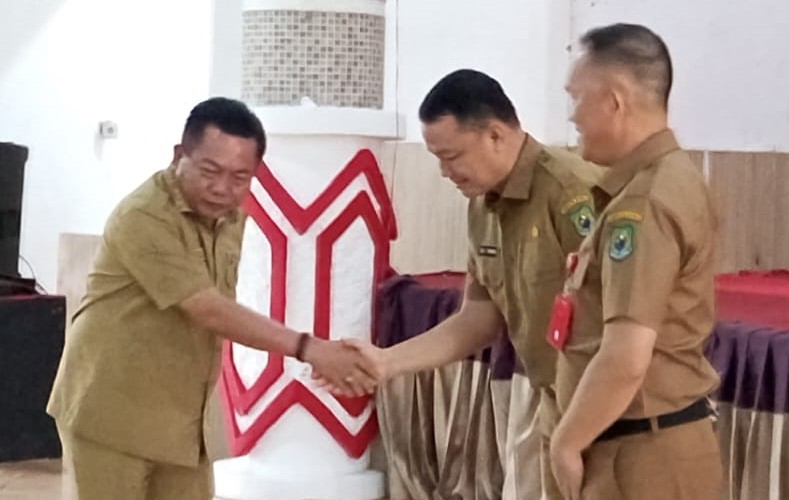 Sertijab Sekda Kapuas, Ini Pesan Bupati Kepada Pj. Sekda Usis I Sangkai