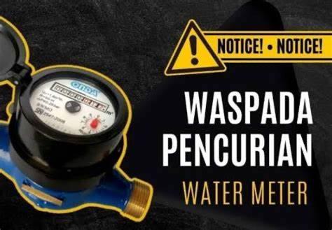 Marak Pencurian Meter Air, Pam Bandarmasih Menghimbau Kepada Pelanggan Untuk Waspada !!!
