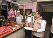 Satgas Pangan Reskrimsus Polda Kalsel Lakukan Pengecekan Bahan Pokok di Pasar Ahad