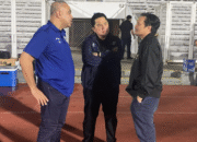 Ketua PSSI dan Exco PSSI Meninjau Latihan Timnas Garuda Muda
