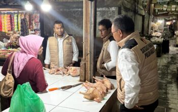 Satgas Pangan Reskrimsus Polda Kalsel Gelar Pengecekan Harga Kebutuhan Pokok di Sentra Antasari Banjarmasin