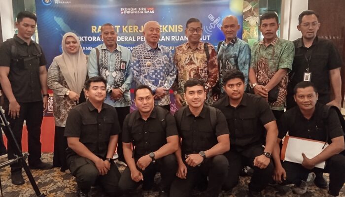Gubernur Kalsel Hadiri Rapat Kerja Teknis Dirjend Penataan Ruang Laut Kementerian Kelautan dan Perikanan