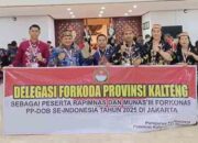 Ketua DPRD Kapuas Hadiri Munas III Forkonas PP DOB di Jakarta, Syaiful Huda Terpilih Ketua Umum Periode 2024-2029
