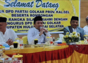 DPD Golkar Hulu Sungai Selatan Terima Kunjungan Ketua DPD Golkar Provinsi Kalsel