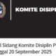 PS Barito Putera Terima Sanksi Komdis PSSI