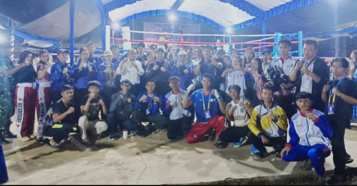 Atlet Panjat Tebing Yang Bertanding di Porprov ke XII Kalsel,Ditinjau Langsung Ketua FPTI Kalsel