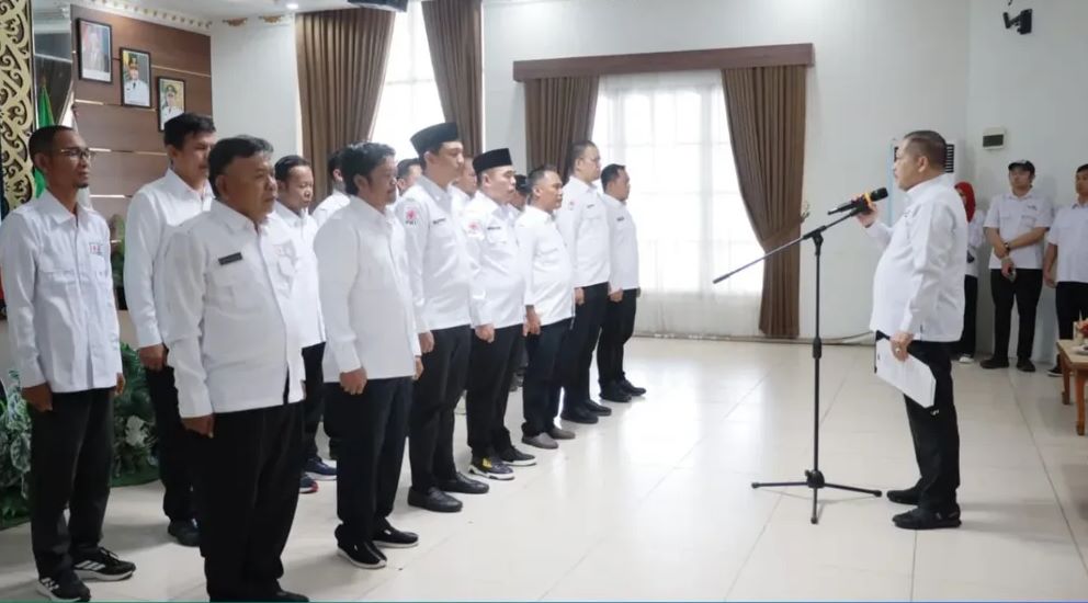 PMI Barito Kuala Lantik Pengurus Baru Masa Bakti 2025–2030