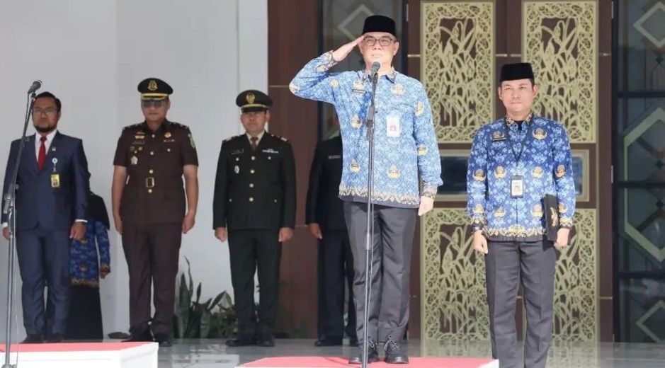 Pemkab Barito Kuala Gelar Upacara Peringatan Hari Kesaktian Pancasila 2025