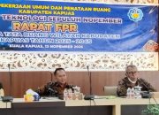 Staf Ahli Bupati Kapuas Bidang EKP, “Septedy” Buka Forum Revisi RTRW