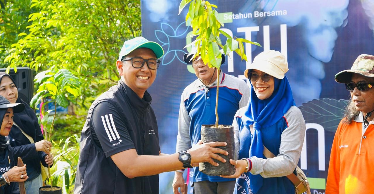 Hijaukan Banjarbaru, InJourney Airports Tanam 1 Juta Pohon