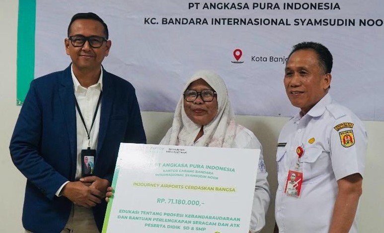 PT Angkasa Pura Indonesia KC Bandara Syamsudin Noor Salurkan Program TJSL 2025 Untuk Masyarakat Kota Banjarbaru