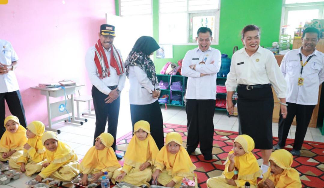 Wabup PPU Soroti Porsi Makanan Anak TK dalam Program Makan Bergizi Gratis