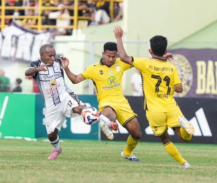 Barito Putera Bermain di Kandang Melawan Persipura Jayapura Berakhir Imbang