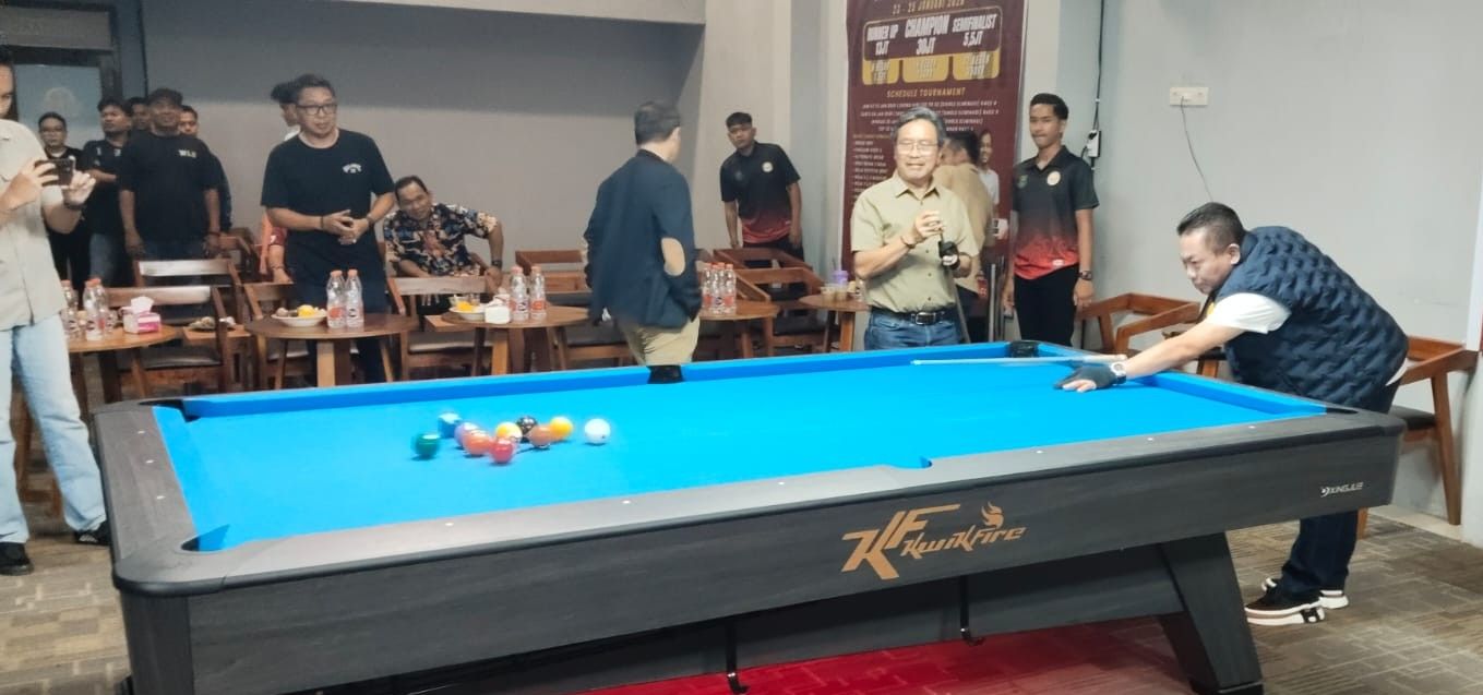 Turnamen Bilyar Bupati Cup 2026 di Kapuas Telah Selesai