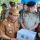 Bupati Kapuas H M Wiyatno SP, Sampaikan Bantuan Terhadap 9 KK Korban Kebakaran Desa Pantai Kecamatan Kapuas Barat