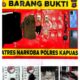 Polres Kapuas Ungkap Peredaran Sabu 25,65 Gram