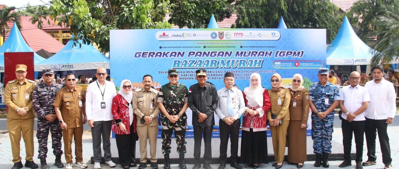 Warga Serbu Bazaar Murah Kalsel Jelang Lebaran