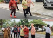 Bupati Kapuas H M Wiyatno SP Tinjau Pembangunan Koperasi Merah Putih