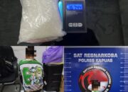 Polisi Tangkap Pengedar Sabu 167 Gram di Kapuas