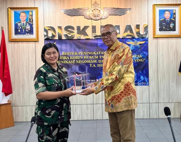Ketua Umum DePA-RI Penuhi Undangan Pembicara Markas Besar TNI AU