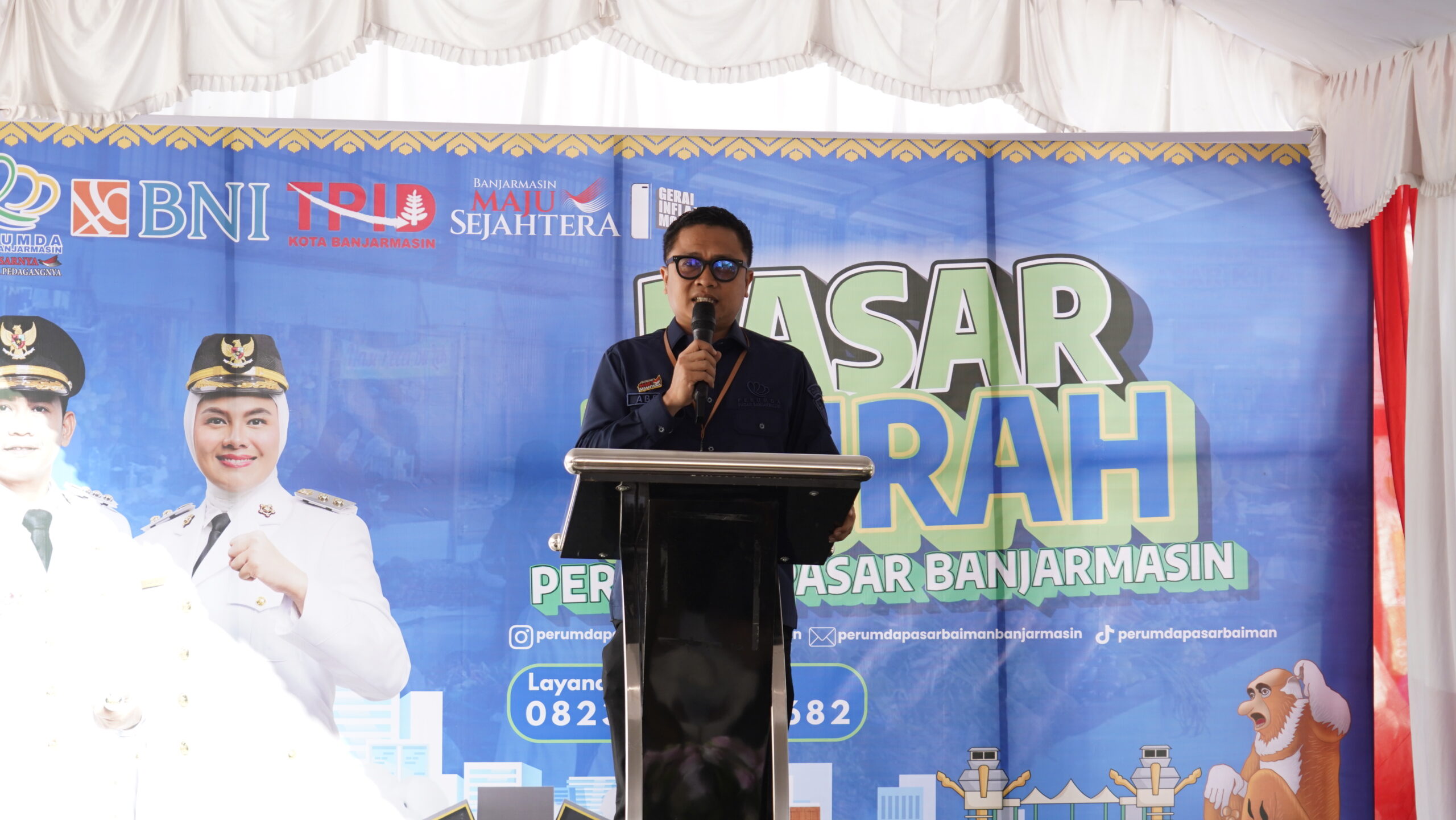 Pasar Murah Perdana di Mantuil, Jaga Stabilitas Harga dan Daya Beli Masyarakat Rentan