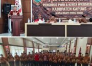 Pengurus PWRI dan Kerta Wredatama  Kabupaten Kapuas “Dikukuhkan”