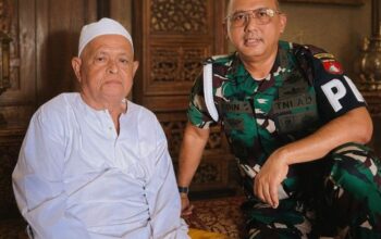 DanPom Dam XXII Tambun Bungai Silaturahim dengan Tokoh Masyarakat Kapuas,dan Turut Shalat Jum’at Berjamaah di Masjid Al Muhajirin Mambulau Km 1