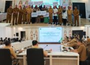 Wakil Bupati Kapuas Buka Rapat Evaluasi dan Penyerahan Santunan BPJS Ketenagakerjaan  Kabupaten Kapuas