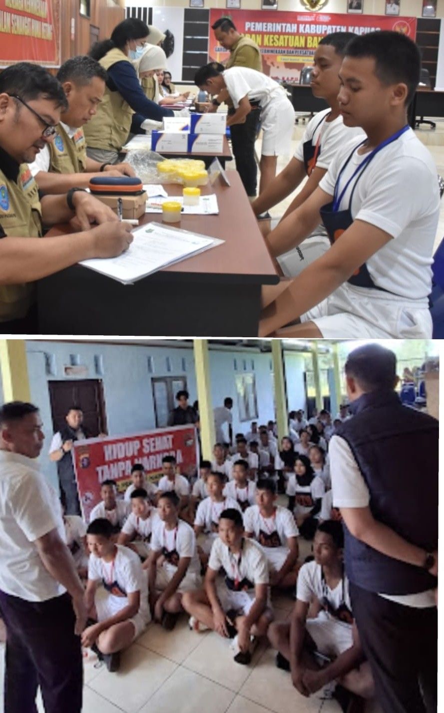 Paskibraka Kabupaten Kapuas 2026 Wajib Tes Negatif Narkoba