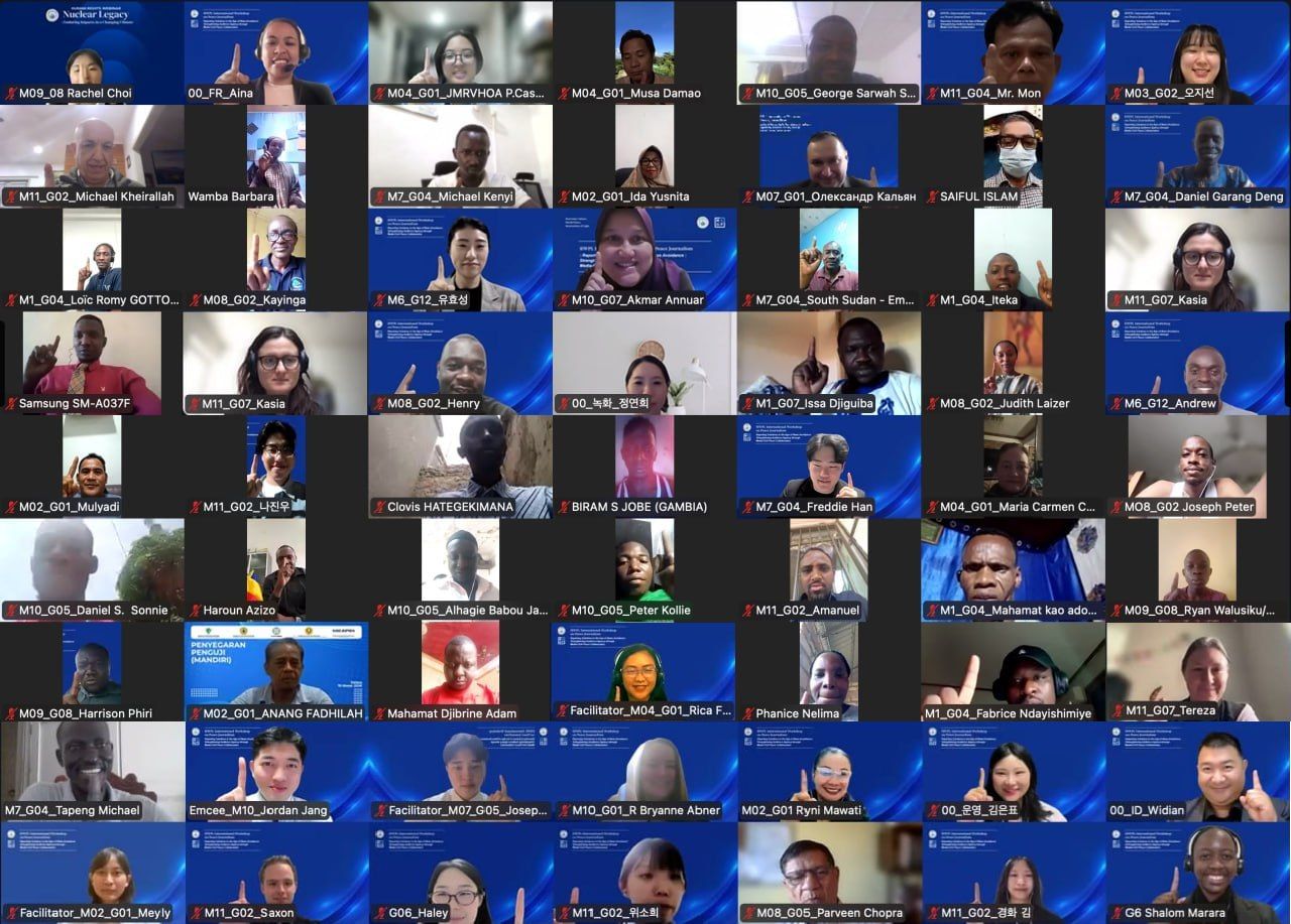 HWPL Gelar Workshop Internasional Jurnalisme Perdamaian Jurnalis Global Bahas Peliputan Berbasis Solusi