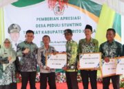 Empat Desa Berhasil Tekan Stunting, Pemkab Batola Beri Penghargaan