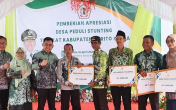 Empat Desa Berhasil Tekan Stunting, Pemkab Batola Beri Penghargaan