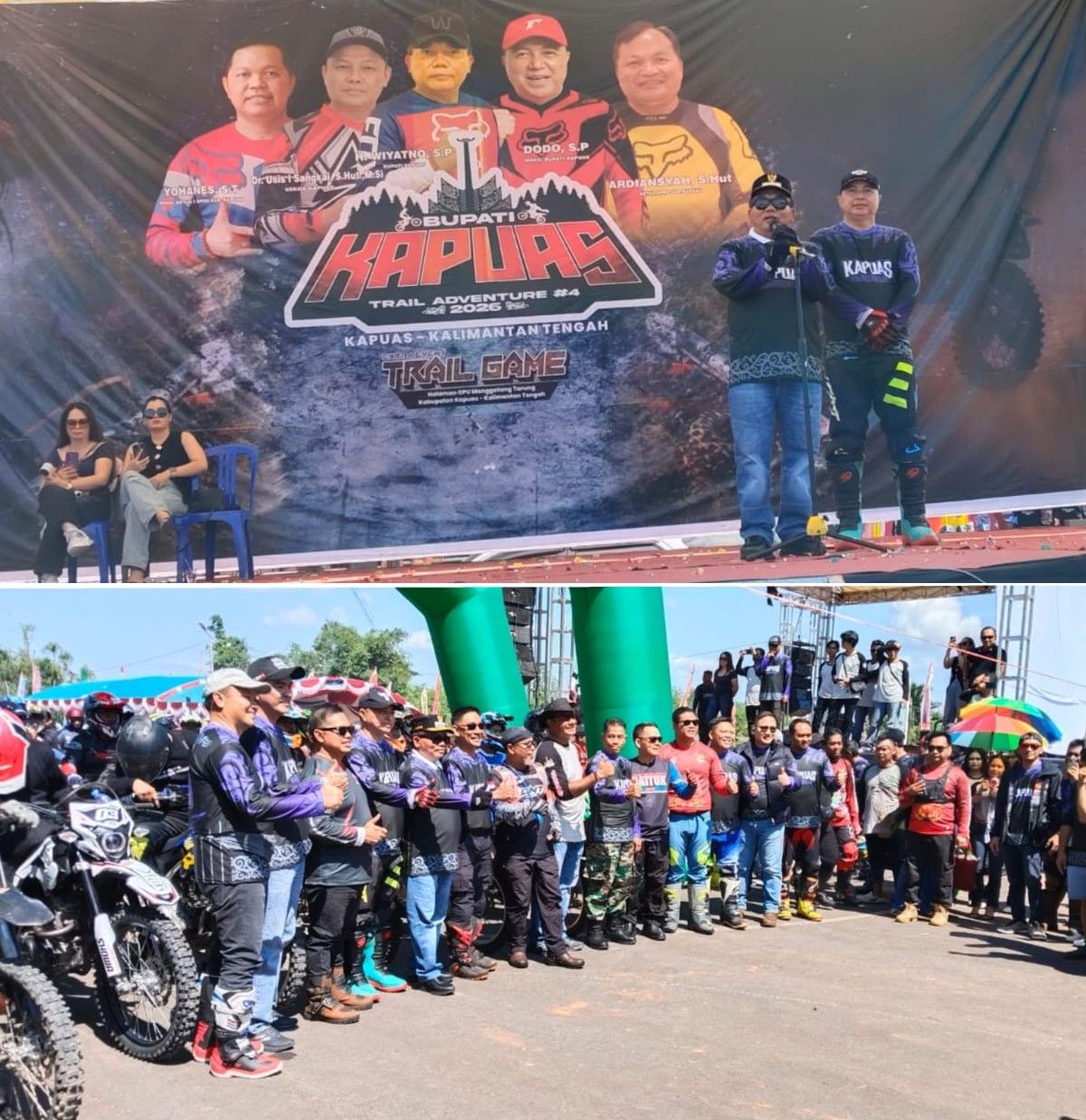 Bupati Kapuas Adventure #4 2026 di Ikuti Lebih Dari 500 Peserta, Selain Raider Lokal Juga Dari Pulau Jawa