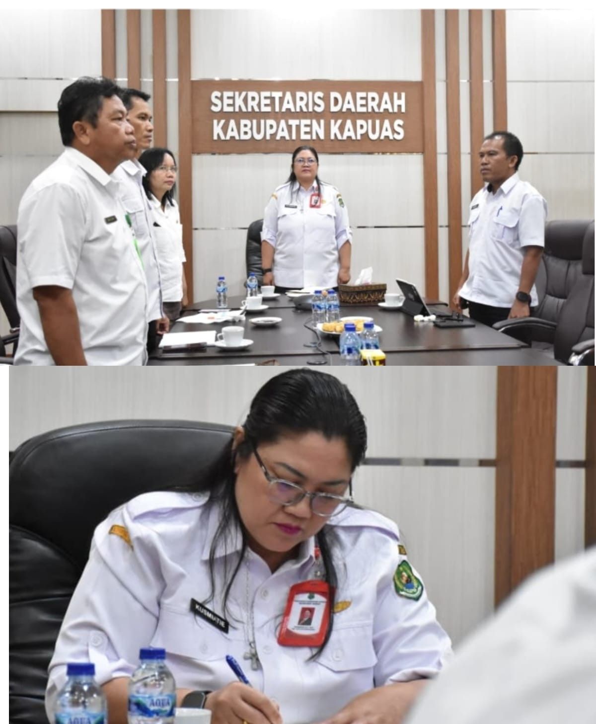 Melalui Zoom Meeting, Pemkab Kapuas Usulkan Rehabilitasi Jaringan Irigasi di 19 Desa