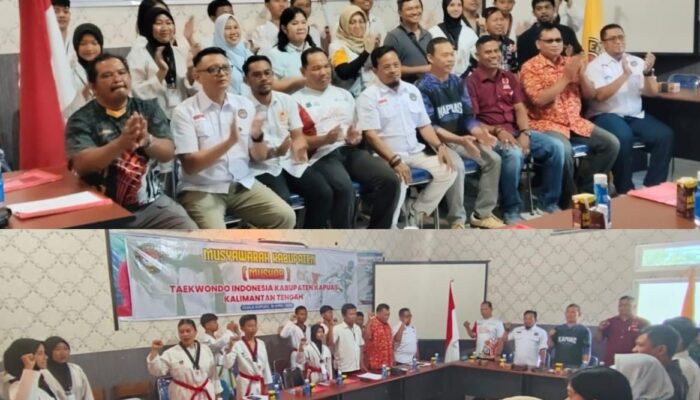 Teras Kembali Pimpin CABOR Taekwondo Indonesia Kapuas